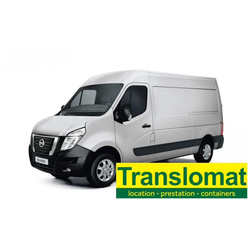 Camionnette 10m³ - Nissan NV400 - Max1.1T - attache remorque - diesel