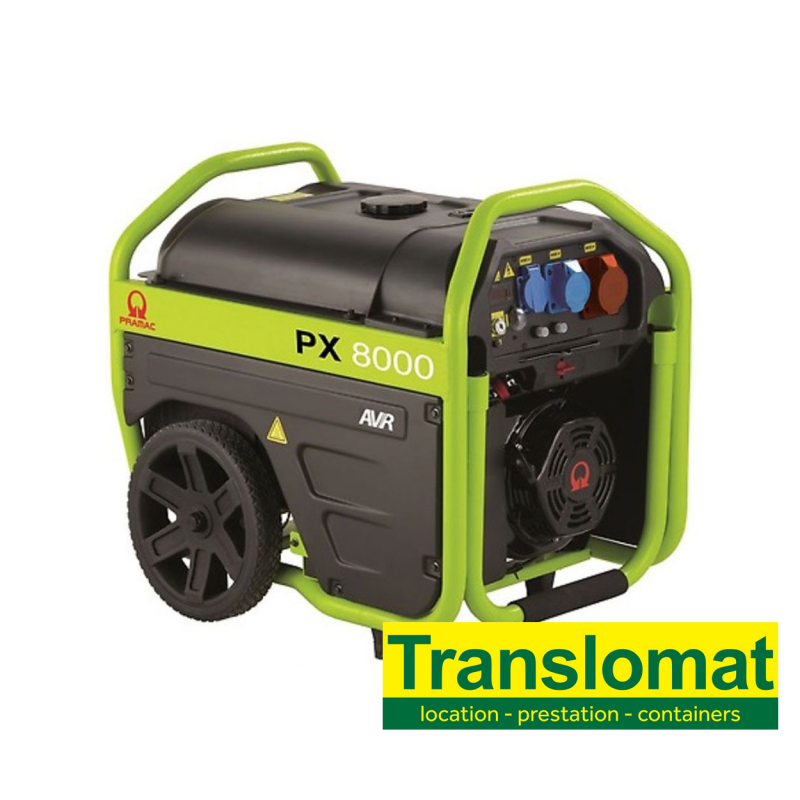 Groupe mono 220v - 6Kva - essence - Stabilisé