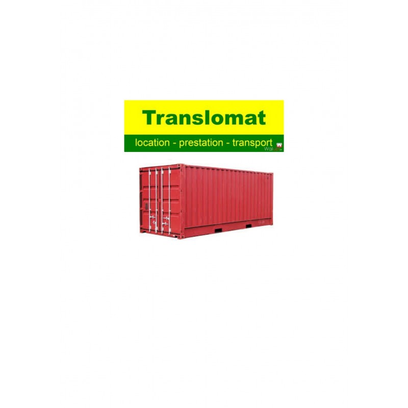 Container stockage matériel - 5 x 2.2 m 