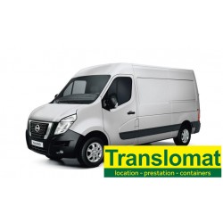 Camionnette 10m³ - Nissan NV400 - Max1.1T - attache remorque - diesel