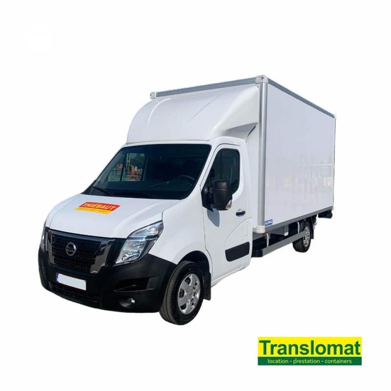 Camionnette 19m³ hayon & attache rem. - Nissan - Max 800 Kg - Diesel