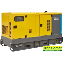 Groupe tri 380 V - 80Kva - insonorisé - réservoir 800 l - diesel 