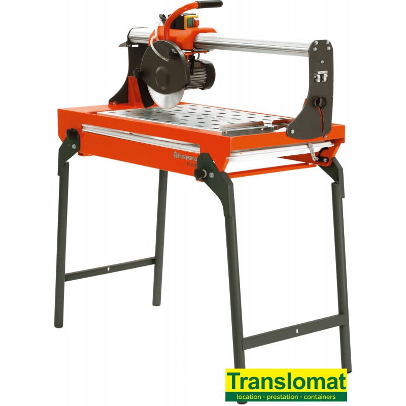 Table de sciage radial - diam. 230mm - L.Max 66cm - EP10mm - 230V