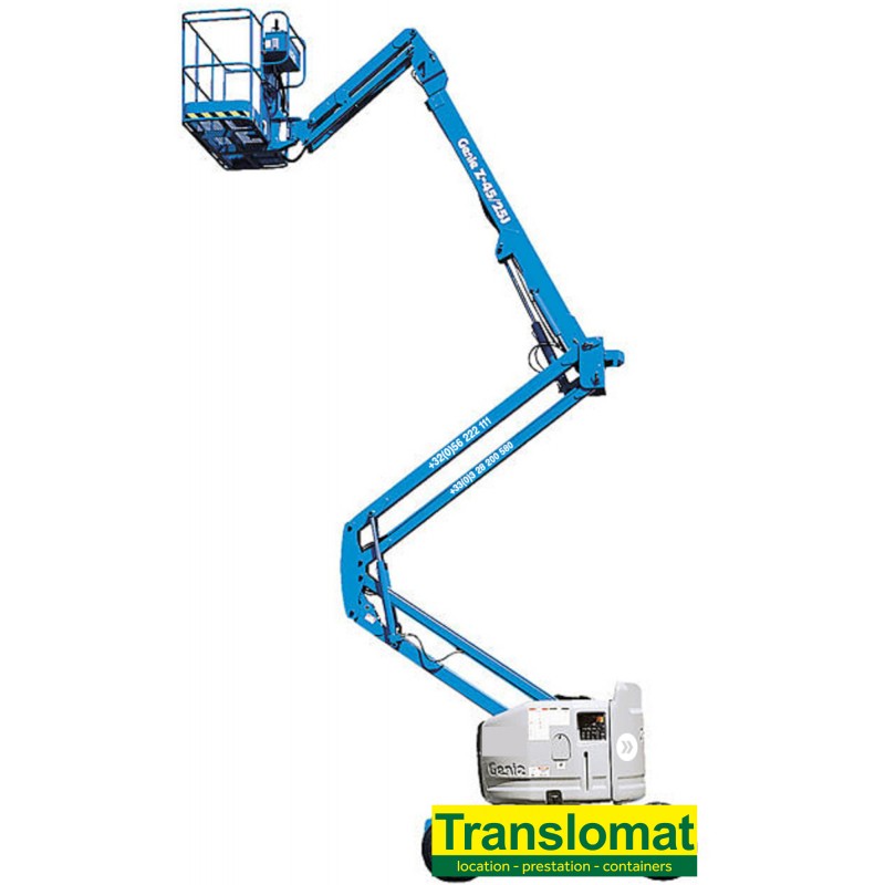 Nacelle automotrice 16m - sur batteries Nacelle automotrice 16m - sur batteries