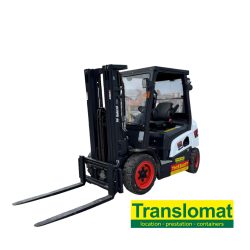 Elévateur à fourches 2.5T - 4M71 - Diesel - immatriculé