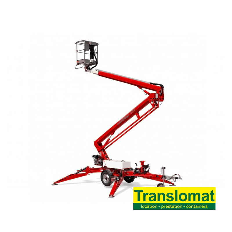 Nacelle télescopique tractable 17m - 2 pers 220v