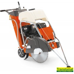 Scie de sol béton et asphalte - Ø250mm à 500mm - essence 4T