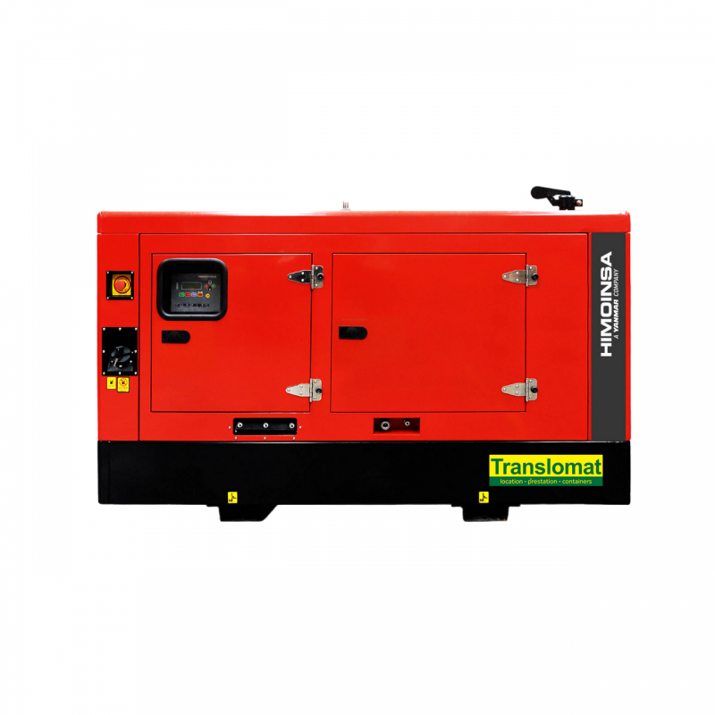 Groupe tri 380V - 13.2Kva - insonorisé - réservoir 260 l - diesel 