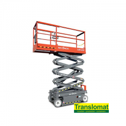 Nacelle ciseaux 8m - 2 personnes - batteries