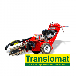 Trancheuse de sol - L74cm - 9 CV - essence 4T