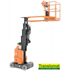 Nacelle à mât vertical 10m - Batteries