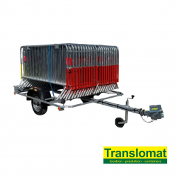 Remorque barrière Nadar 40 pièces 2m x 0,90m