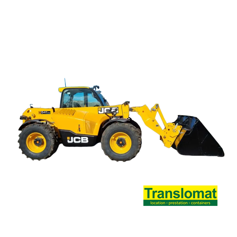 Elévateur télescopique 4x4 JCB - 4T - 7m - Diesel (solidal)