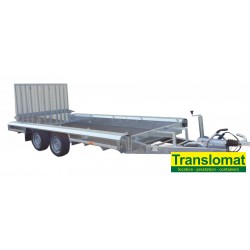 Remorque porte-engin 2 essieux  - 3.0T - Max 2.16T - Int 3.6x1.7m