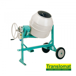 Bétonnière 190L électrique - 106Kg - Largueur 78cm - Mono 230V