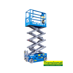 Nacelle ciseaux 8m - 2 personnes - batteries