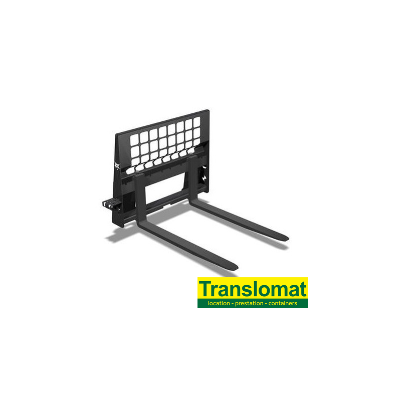 Fourche à palettes (600 kgs) - pour mini-bull 2.5 T