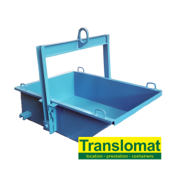 Benne automatique 500 l pour grue
