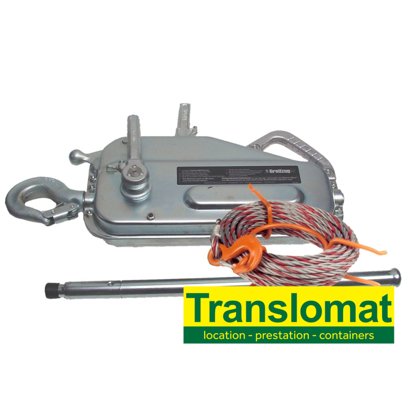 Tirfor TU 32 3200kg + 20m de câble