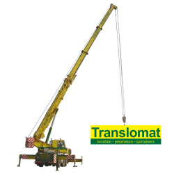 Grue télescopique 50 T/m - flèche 40 m + jib 17 m - 6x6x6